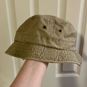 100% Cotton Khaki Bucket Hat